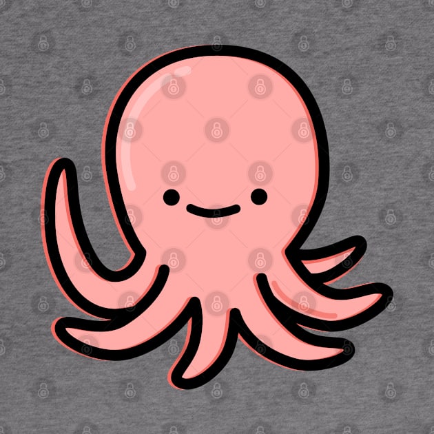 Cute Octopus by happyfruitsart